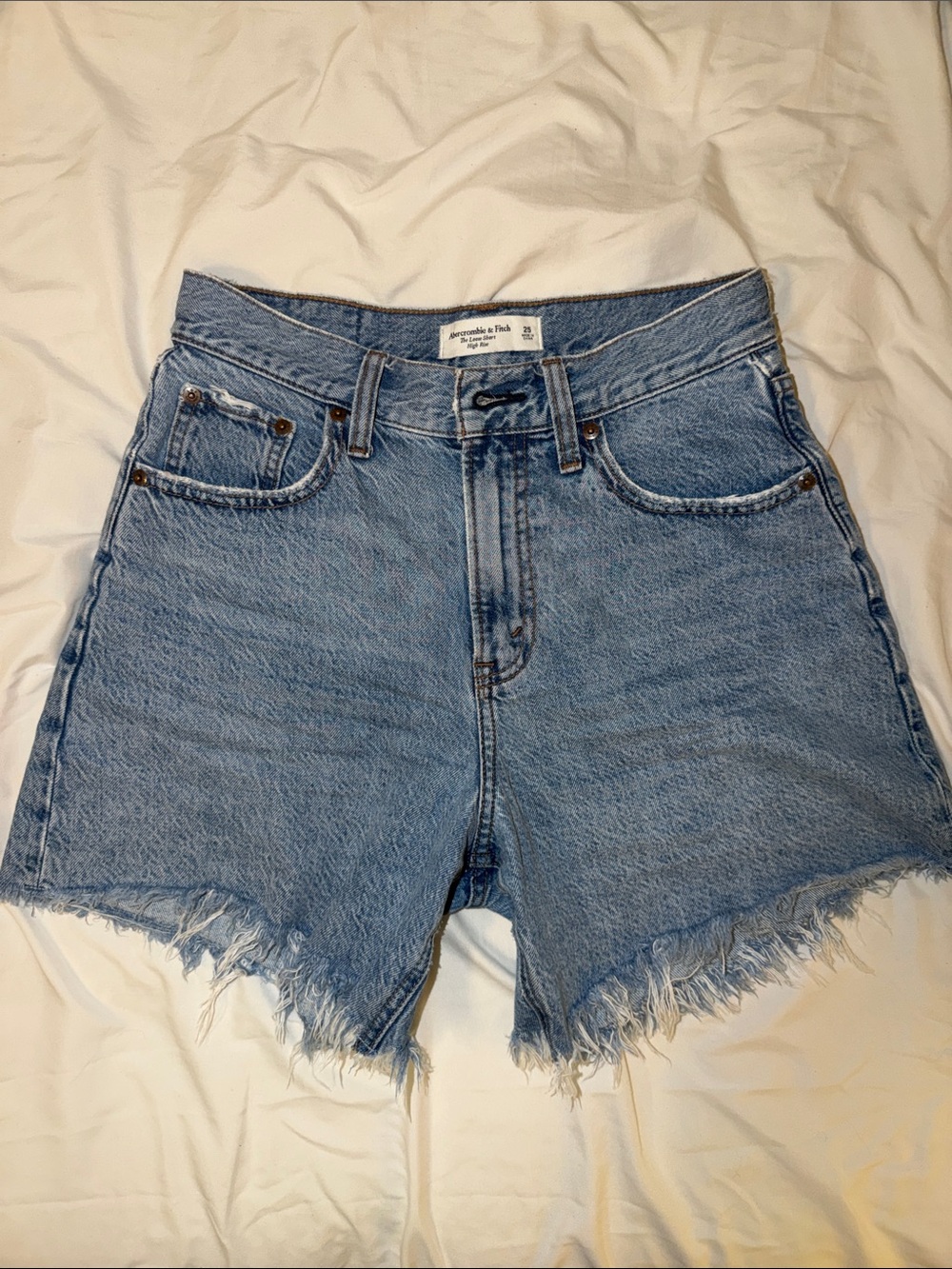 A&F High Rise Loose Short